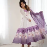 Flower Anarkali