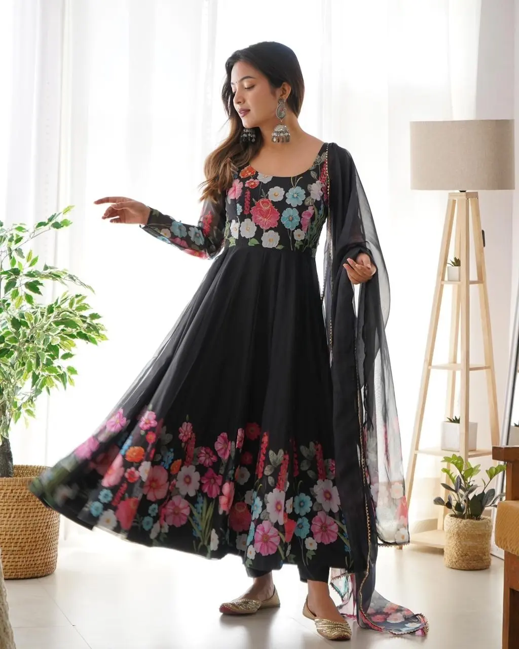 Organza Anarkali - Image 3