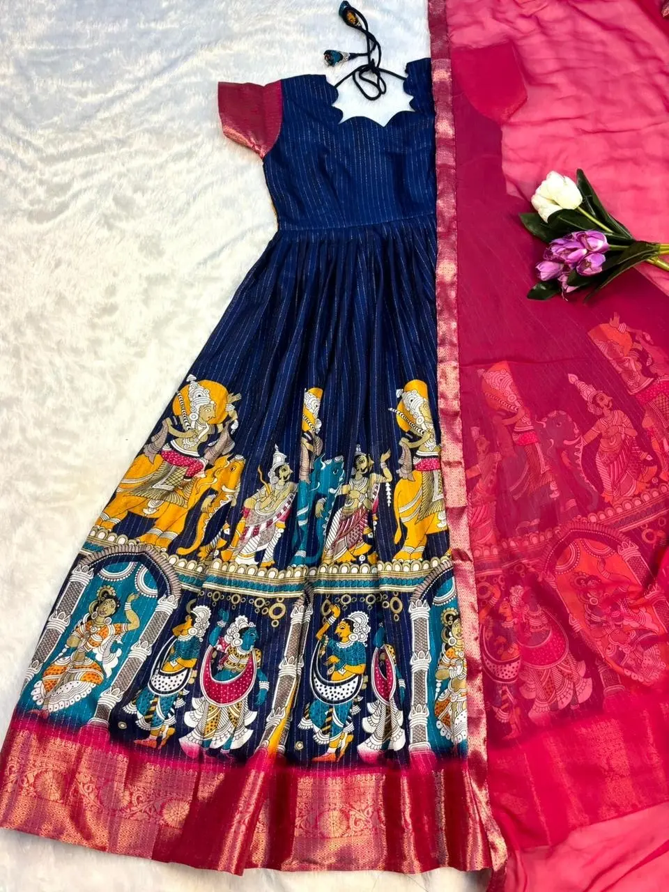 Dola silk Gown - Image 3