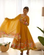 Organza Anarkali - Image 7