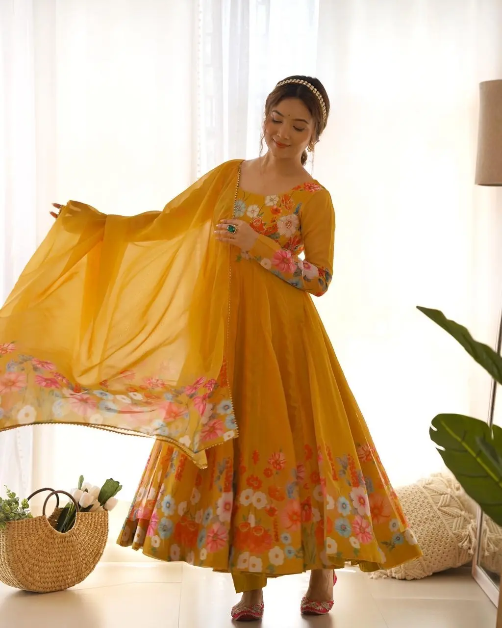 Organza Anarkali - Image 7