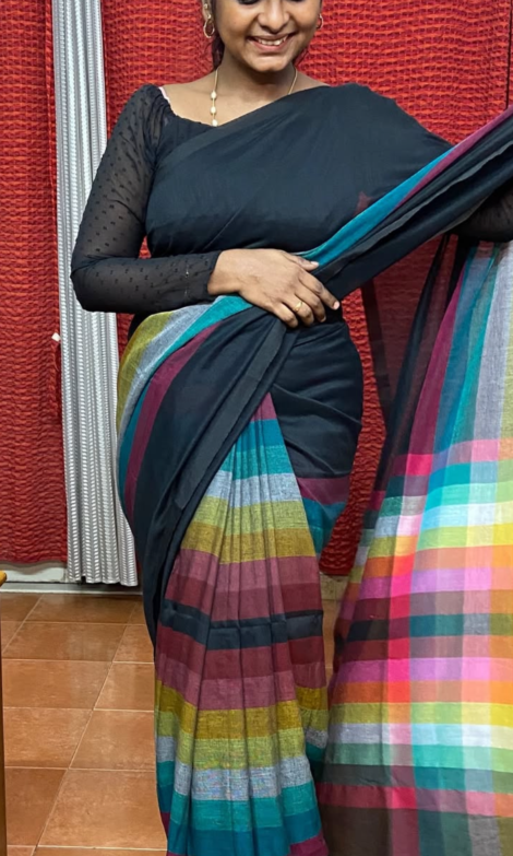 Rainbow 🌈 saree