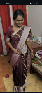 Banarasi soft silk saree