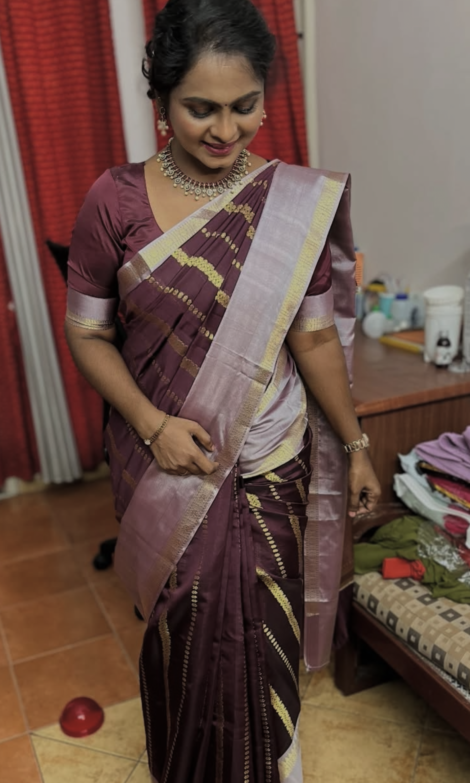 Banarasi soft silk saree