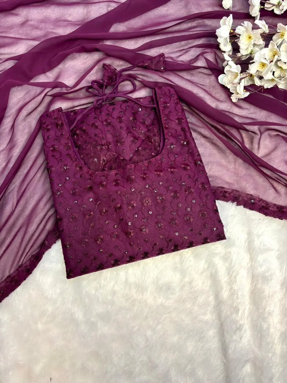 Soft net Kurti - Image 5