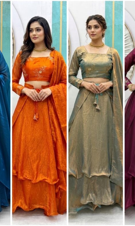 3 in 1 style lehenga