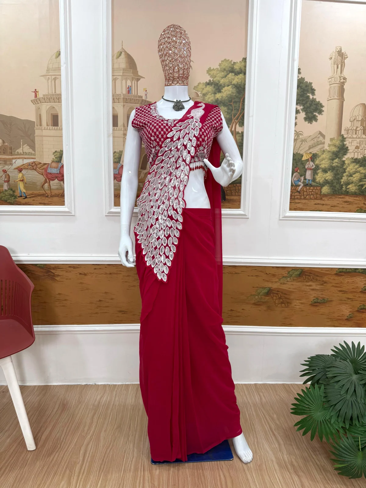 1 minute saree - Image 13
