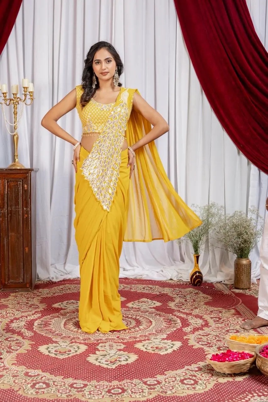 1 minute saree - Image 7