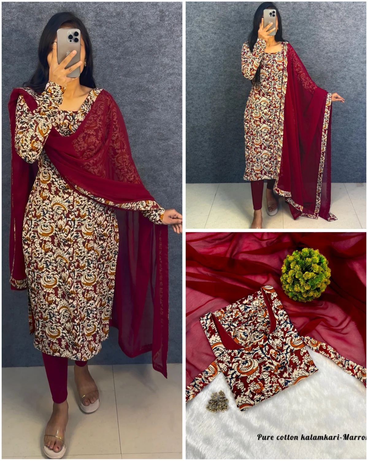 Kalamkari kurti - Image 3
