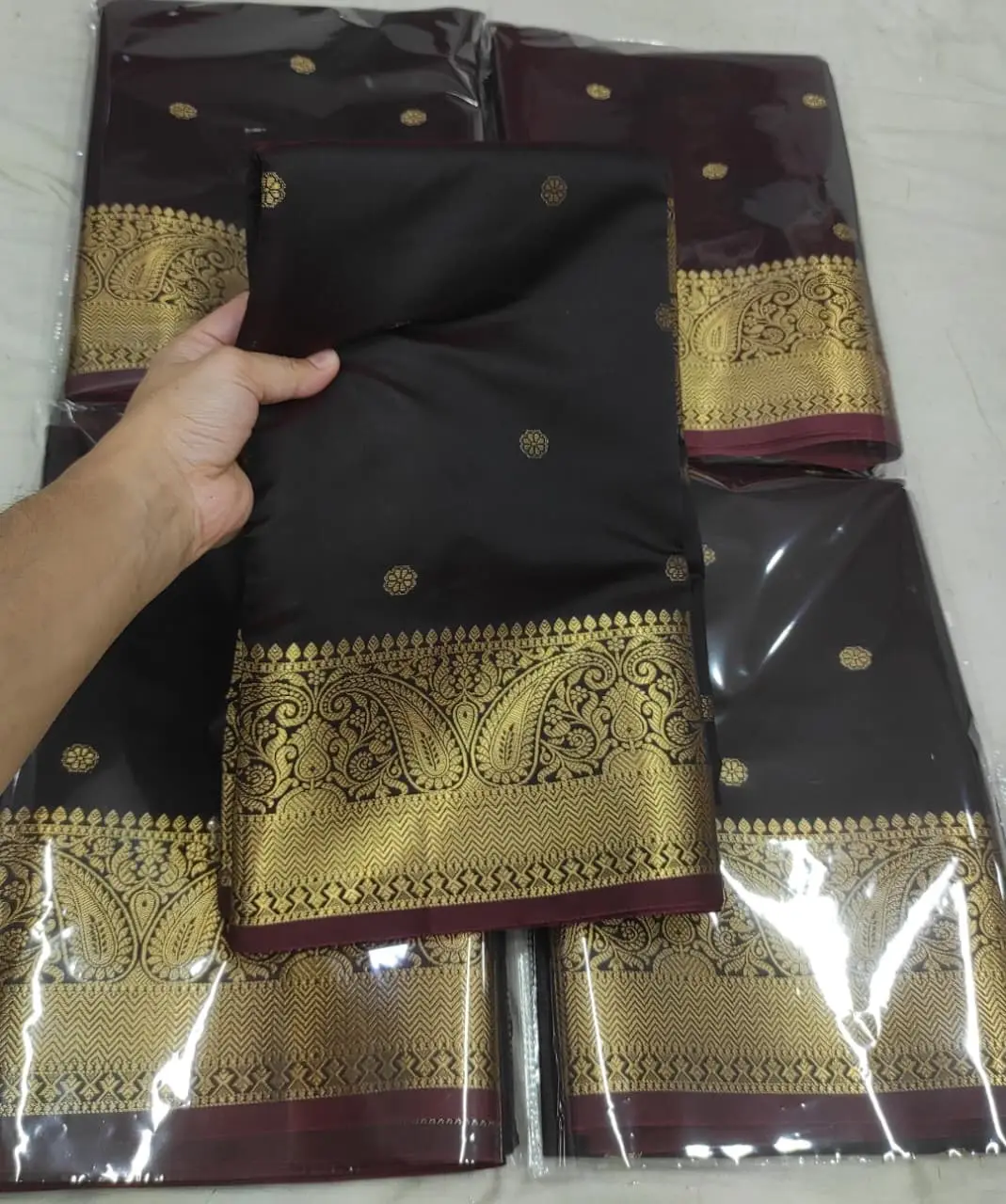Coffee saree - Image 2
