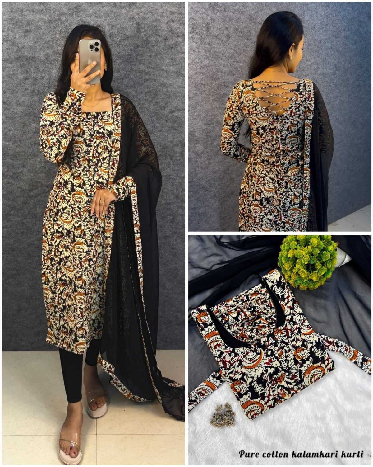 Kalamkari kurti - Image 2