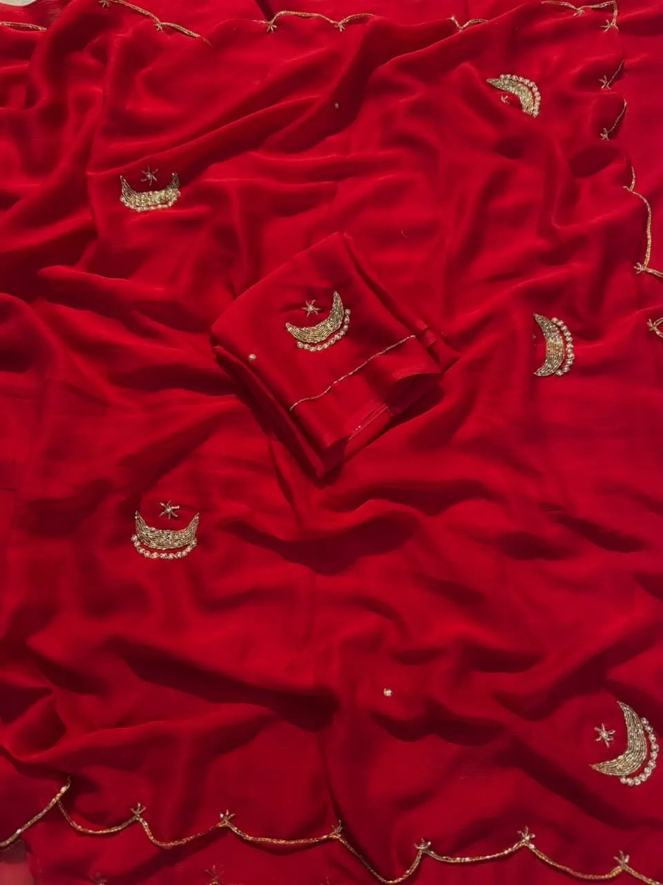 Half moon Saree - Image 5