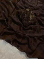 Chocolate saree - Image 3